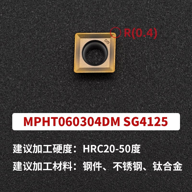 2082-CNC SMP 3 face and face milling cutter head saw blade sleeve indexable milling T-slot cutter head MPHT06 0812 Shandong Denso Pricision Tools Co.,Ltd.